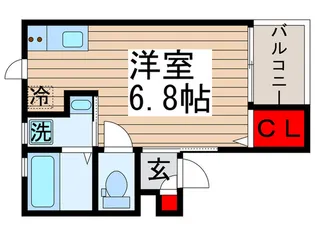ラプラージュ常盤平【2階】の間取り