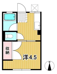シティハイム・アイコー【1階】の間取り