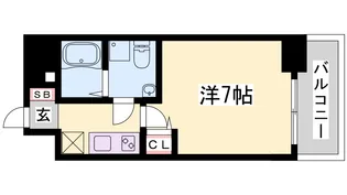 セレニテ神戸西クレア【6階】の間取り