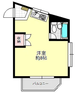 グレイス有馬【4階】の間取り