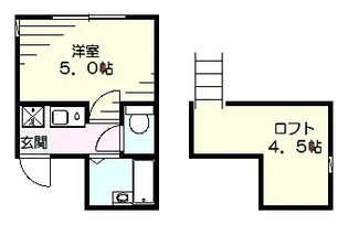 マピエス白楽【1階】の間取り