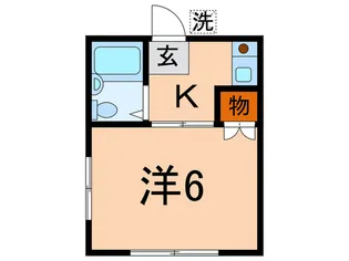 エステート白山【2階】の間取り