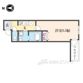 フジパレス阪急武庫之荘駅西2番館【2階】の間取り