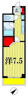 ヴィラ・ロクロー【3階】の間取り