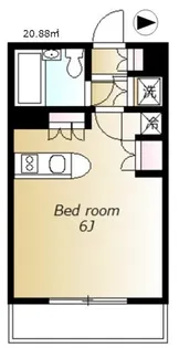 ワコーレ綾瀬【2階】の間取り