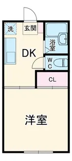 ハミングベイサイド【1階】の間取り