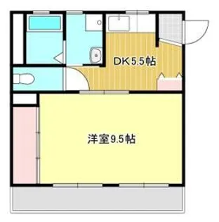 メゾンyanoII【3階】の間取り