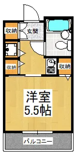 朝日プラザ河内長野デポーフロント【4階】の間取り