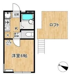 プランドール【1階】の間取り