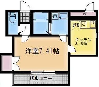 PRESTIGE【3階】の間取り