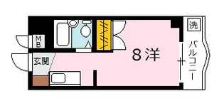 グランビア落合【2階】の間取り