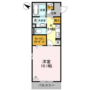 オーキッド・hill【2階】の間取り