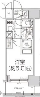 エスリード大阪リエート【14階】の間取り