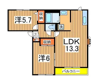 アーバンレジデンス【1階】の間取り