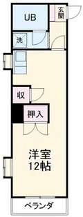 クレセントコート静岡【3階】の間取り