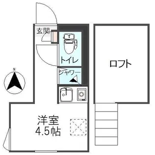 トレカーサ下赤塚【2階】の間取り