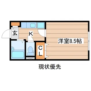 サンハピネス【2階】の間取り