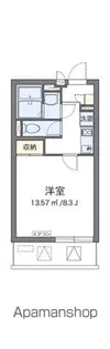 クレイノシーサイド石津川【2階】の間取り