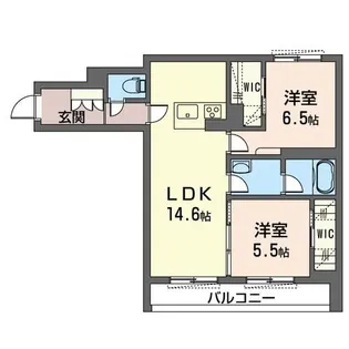 ヴィオラ トレ ルチア【3階】の間取り