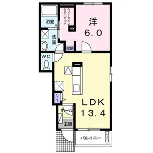 グレイス・ヴィラ【1階】の間取り