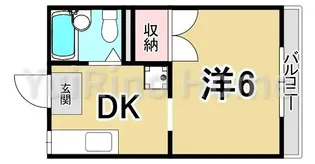 サン今津【1階】の間取り