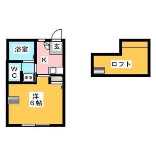 グランアッシュ【1階】の間取り