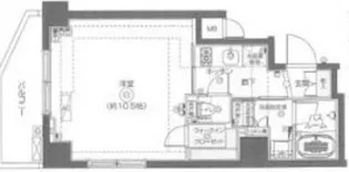 フェニックス新宿夏目坂【9階】の間取り