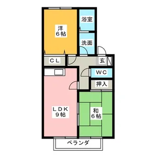 コンフォートM【2階】の間取り
