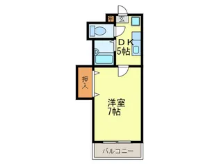 ソミュール七星【1階】の間取り