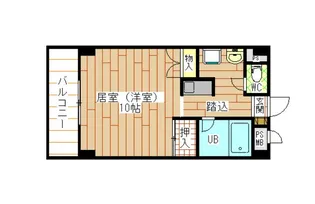 メゾン東武三萩野【6階】の間取り