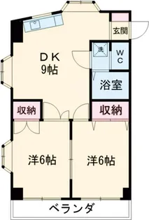 トップヒルズ【3階】の間取り