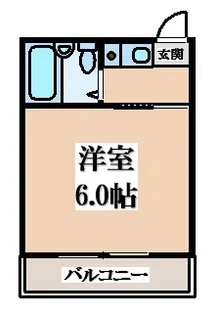 ロータリーマンション布施北【4階】の間取り