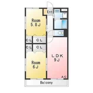 ロイヤルマンションマリエ【1階】の間取り