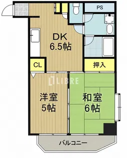 いづみマンション一ツ橋【2階】の間取り