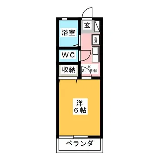 ウッドベイビー【2階】の間取り