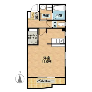 Pays de neige I(ペイドゥネイジュアン)【3階】の間取り