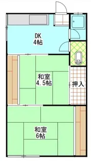 第二昌楽荘【2階】の間取り