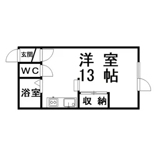コーポオアシス【2階】の間取り