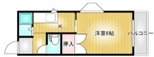 岡山県倉敷市幸町【マンション】の間取り