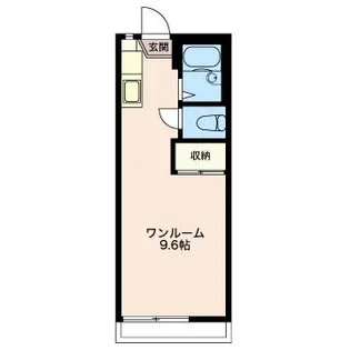 ツインハイブB【2階】の間取り