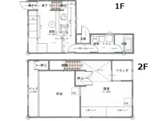 岡山県倉敷市児島下の町2【一戸建】の間取り