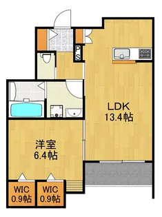 Prendre Sosie【3階】の間取り