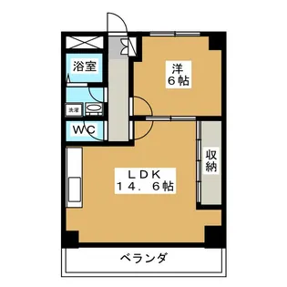 ヴェルドミールOKADA【2階】の間取り