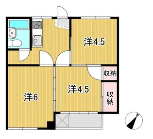 AK5ビル【3階】の間取り