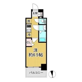 プレサンスNAGOYAシティオ【8階】の間取り