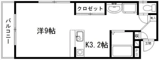 静岡県浜松市中央区鴨江4【マンション】の間取り