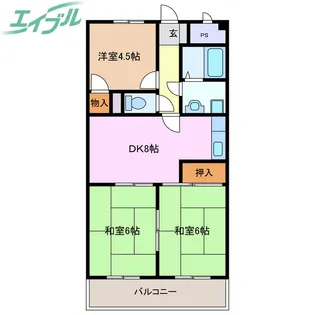 ファクタービル【4階】の間取り