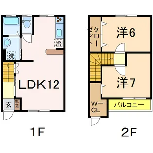 ウッズ3551Aの間取り