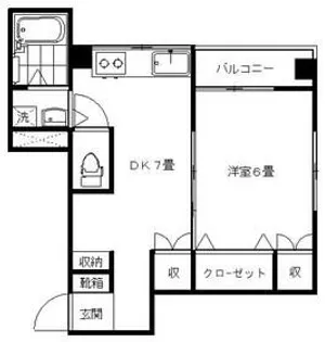 サンクレスト大森【3階】の間取り