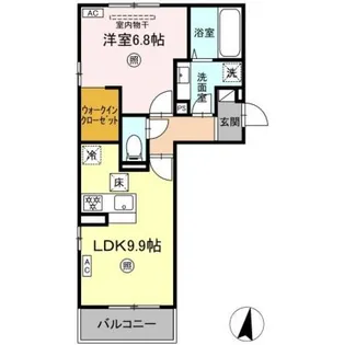 Ciel翠【1階】の間取り